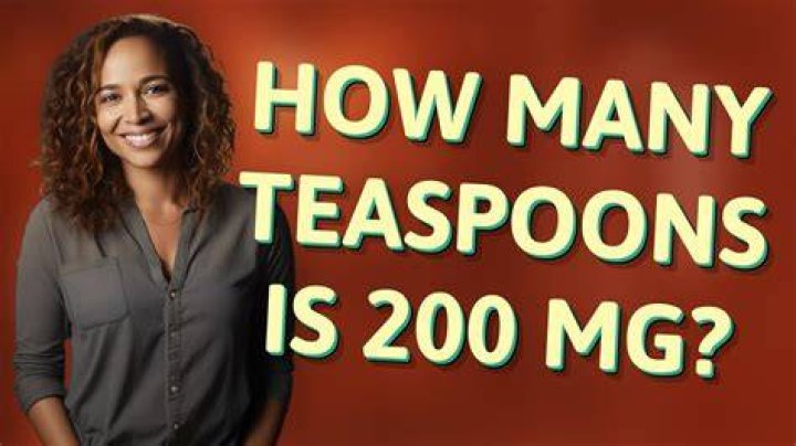 How many teaspoons is 500mg powder?