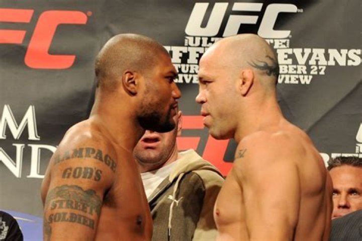 How many times have Rampage Jackson and Wanderlei Silva fought?