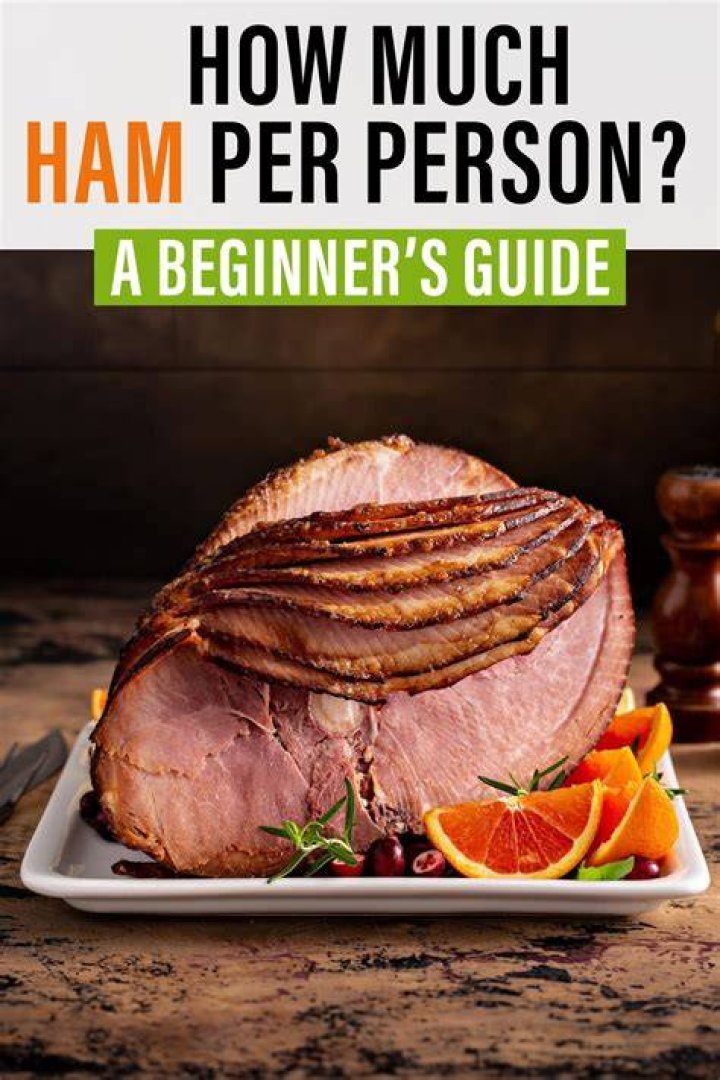 How much ham is in a cup?