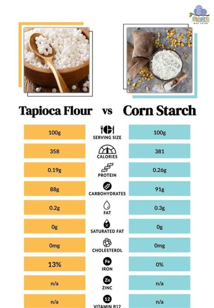 How much is 100 grams of tapioca?