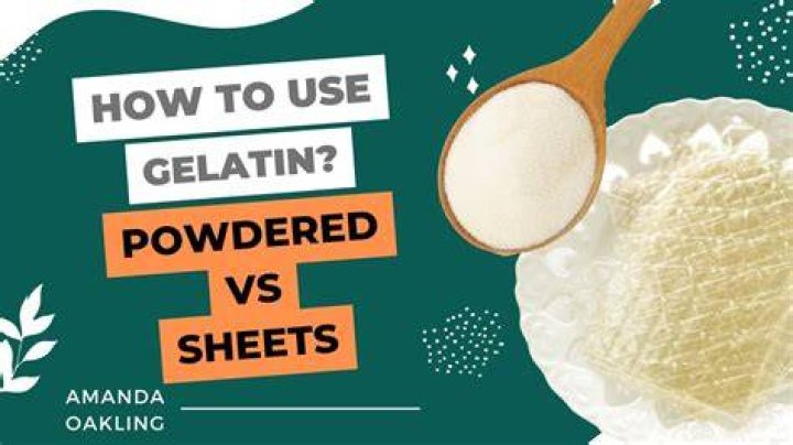 How much is 2 grams of gelatin?