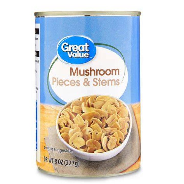 How much is 8 oz of mushroom?