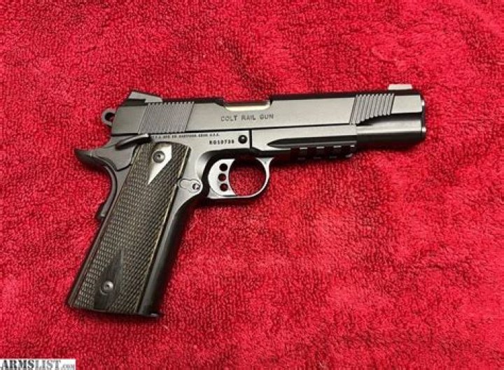 How much is a colt rail gun?