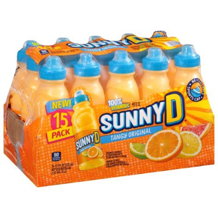 How much sugar is in a sunny delight?