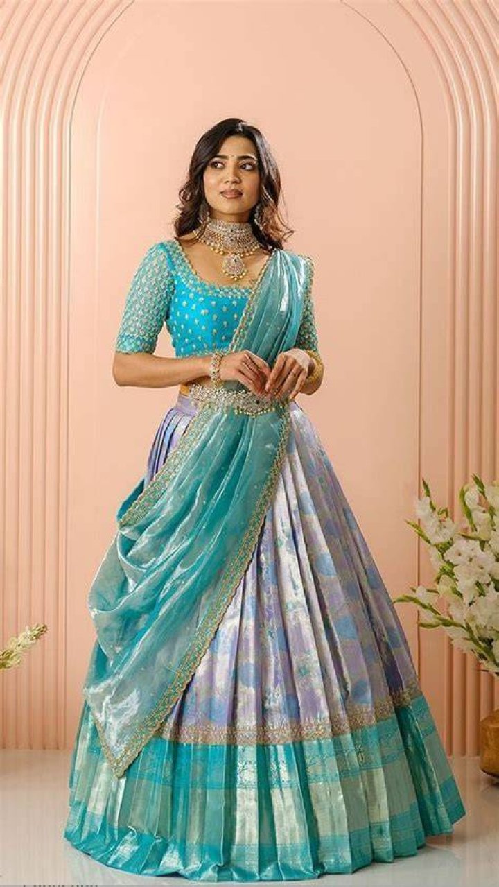 How old do you have to be to wear a half saree?
