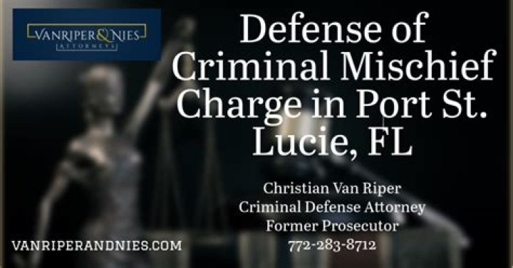 How serious is a mischief charge?
