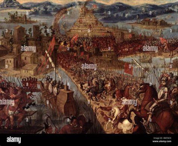 How was Mexico conquered by the Spanish?