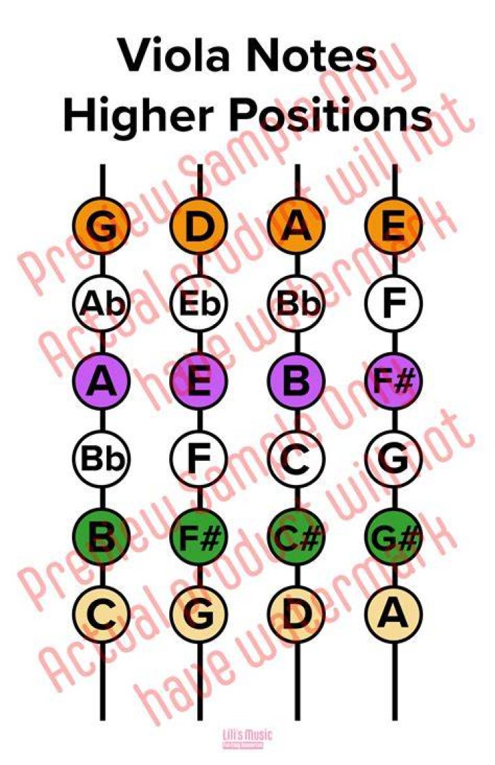 Is a viola high or low pitched?