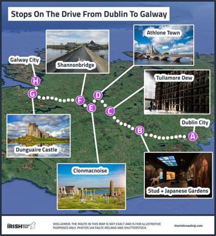 Is it easy to drive from Dublin to Galway?