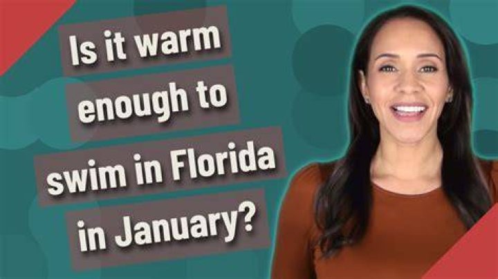 Is it warm enough to swim in Tampa?