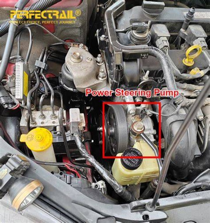 Is the power steering pump connected to the engine?