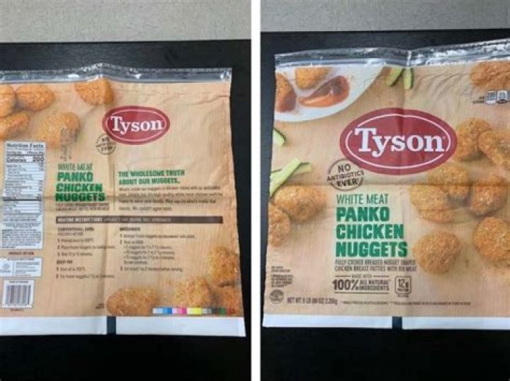 Is Tyson panko chicken breast tenderloins recall?