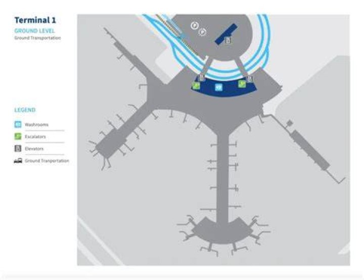 What airlines fly out of Terminal 1 in Toronto?