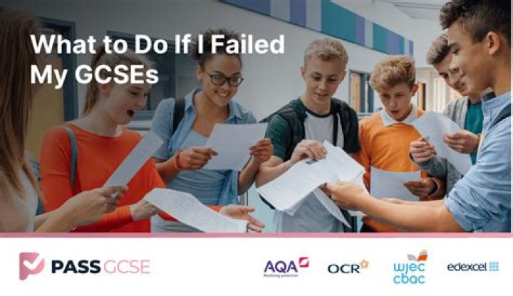 What are my options if I fail my GCSE?
