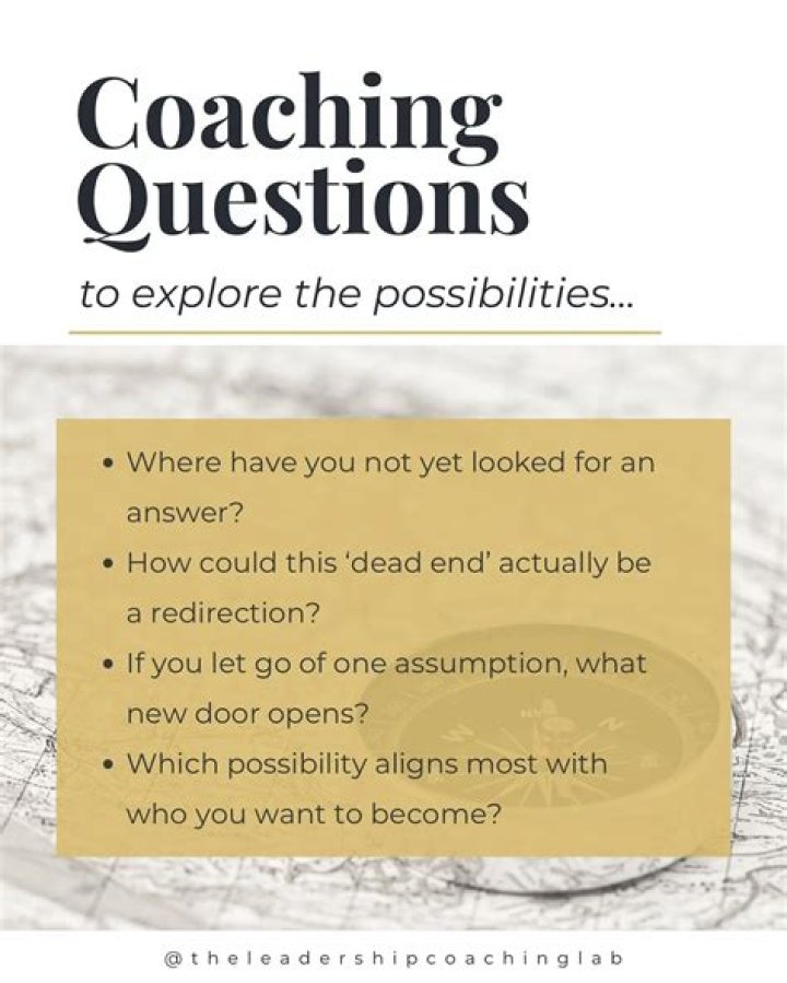 What are the 4 major questions of the coaching structure?