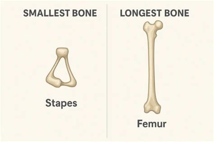 What are the 4 smallest bones?