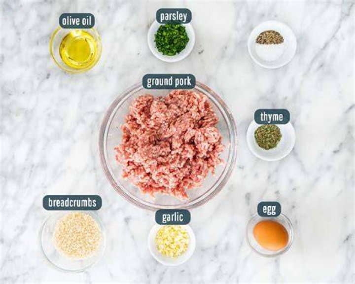 What are the ingredients of a sausage?