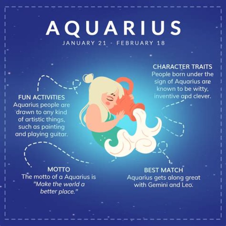What are the main personality traits of Aquarius?