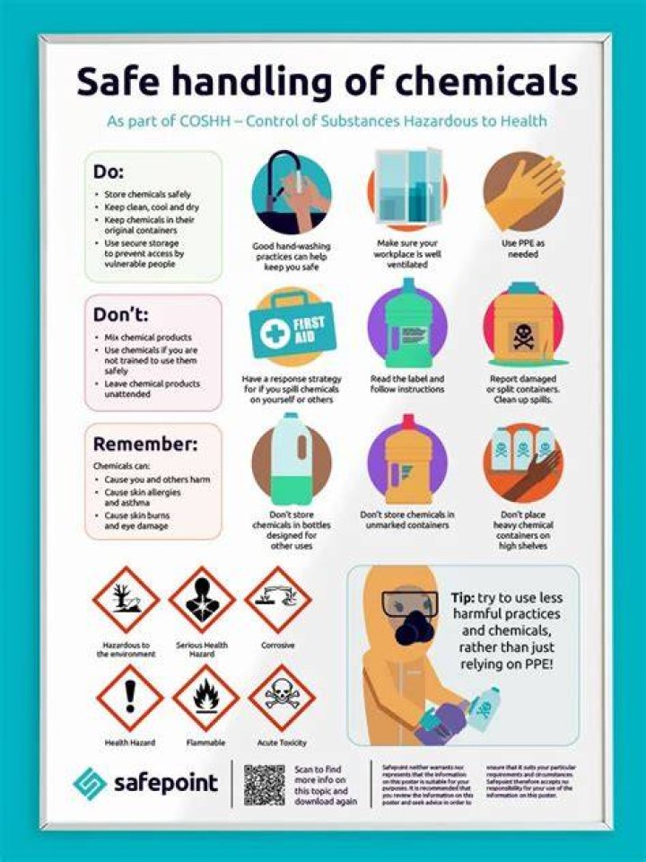 What chemicals do hospitals use to disinfect?