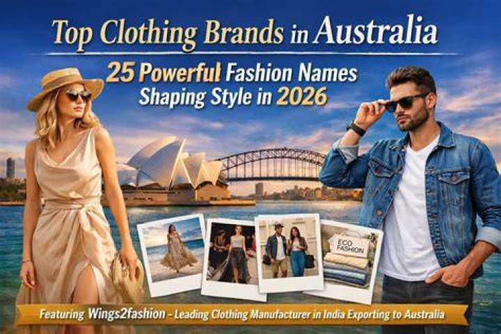 What clothing brands are available in Australia?