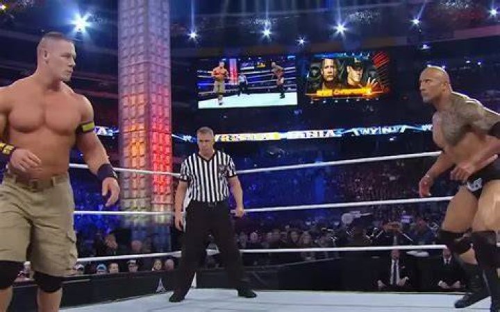 What did John Cena say to The Rock after WrestleMania?