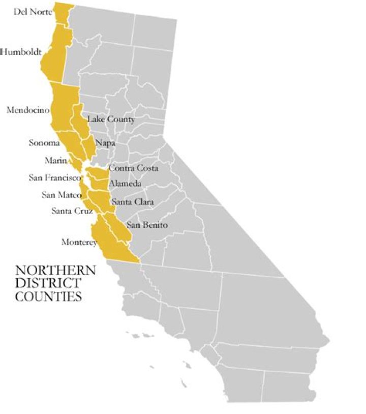 What district is the Northern District of California?