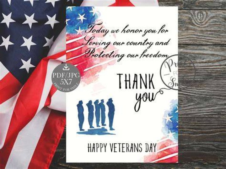 What do you say in a Veterans Day card?