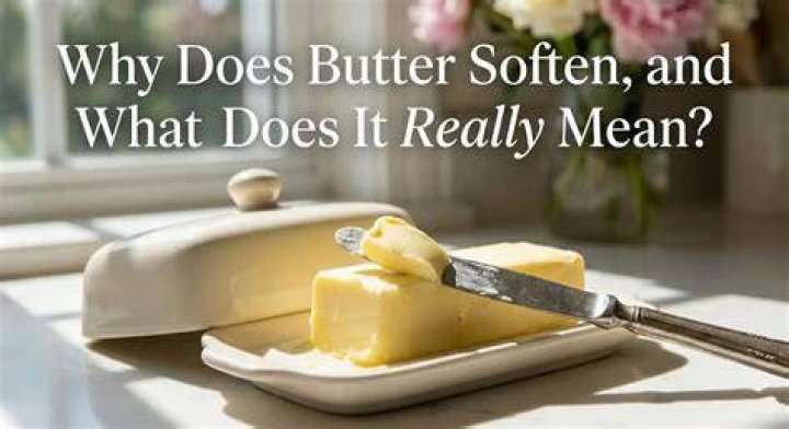 What does butter melted mean?