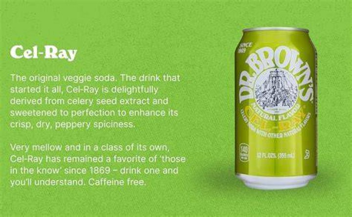 What does Cel-Ray soda taste like?