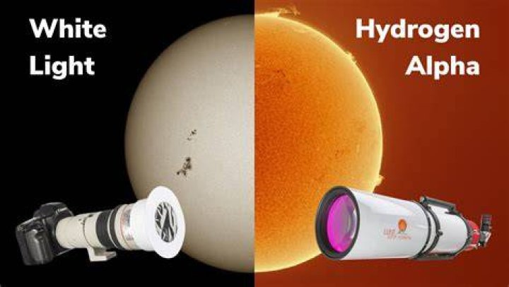 What does H-alpha filter do?