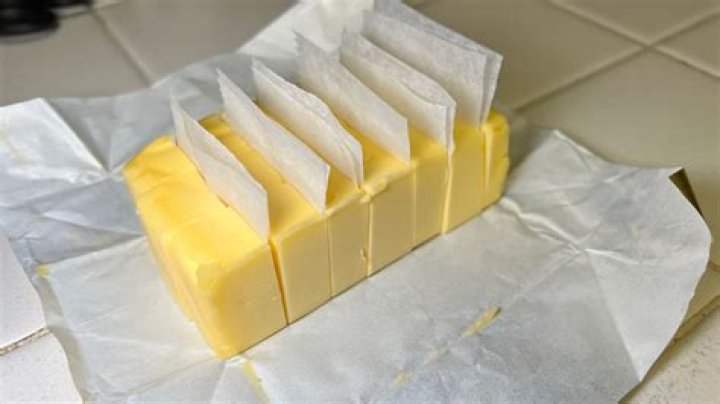 What does it mean to slice butter into pats?
