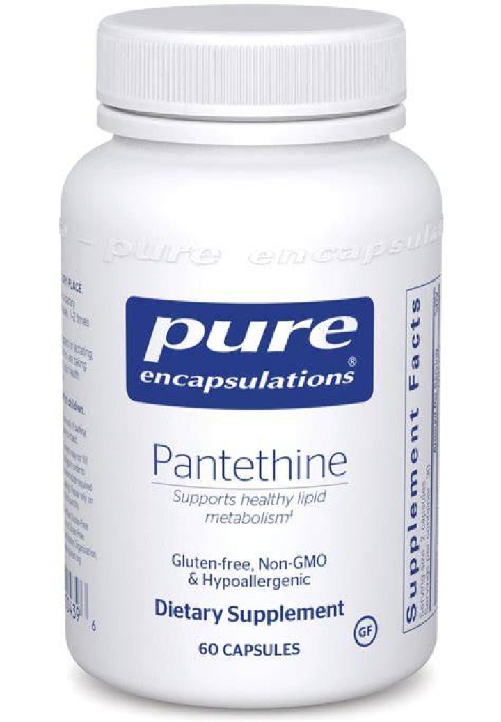 What does Pantethine do for the body?