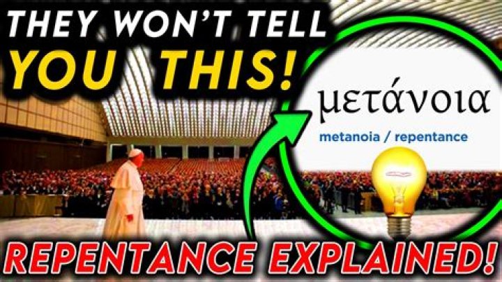 What does the Greek word for repent mean?