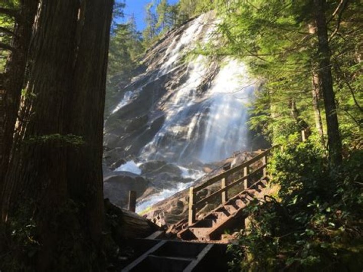 What happens if you inhale the mist of Bridal Veil falls?