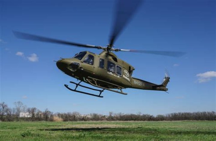 What is a Bell 412 helicopter?