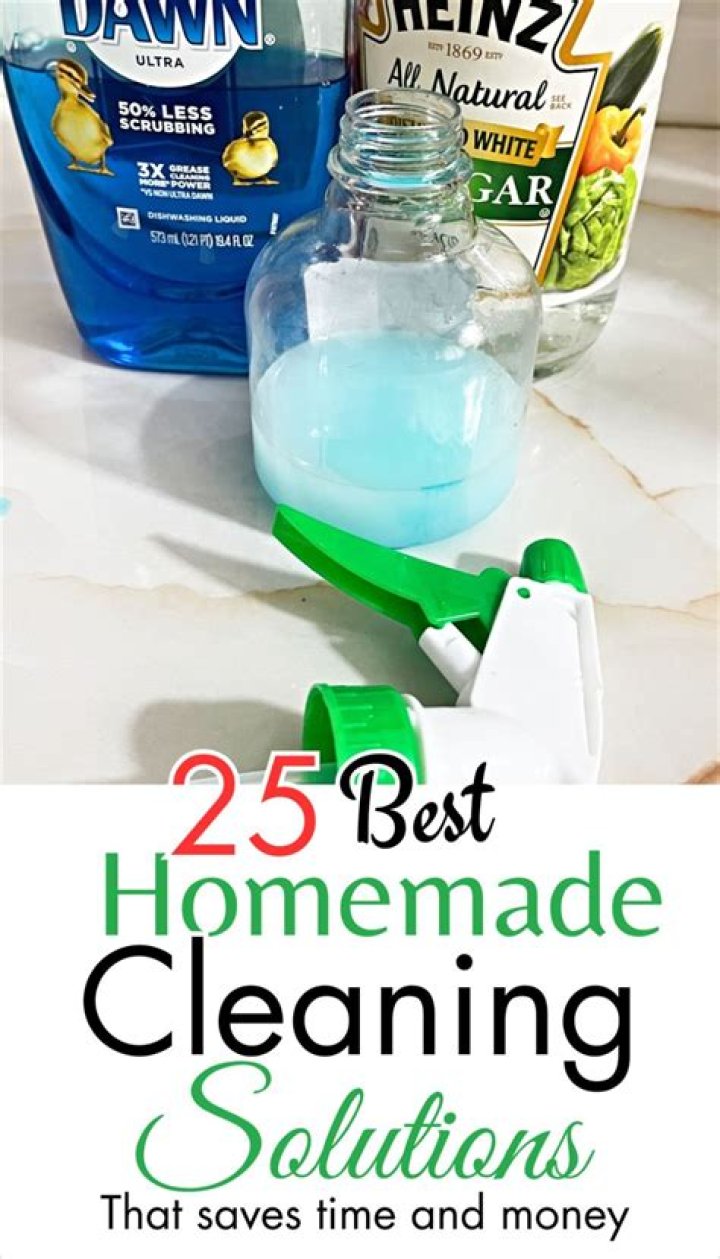 What is a good homemade cleaning solution?