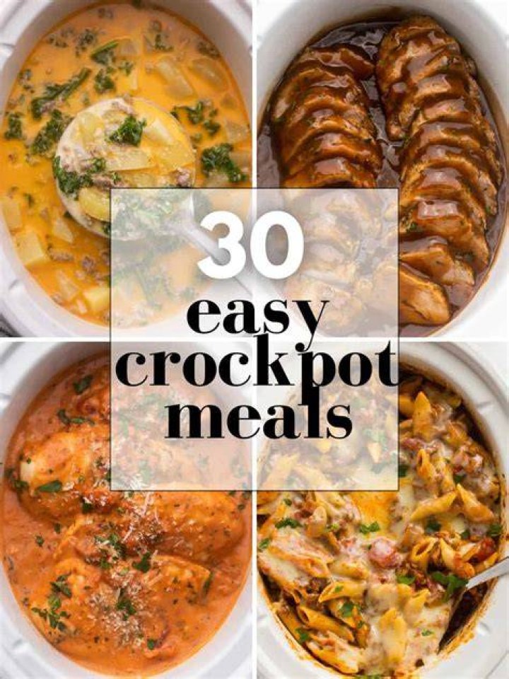 What is a good meal in a crock pot?