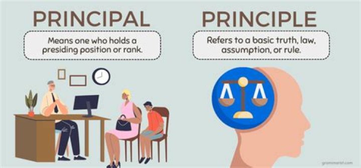 What is a principal in leadership?