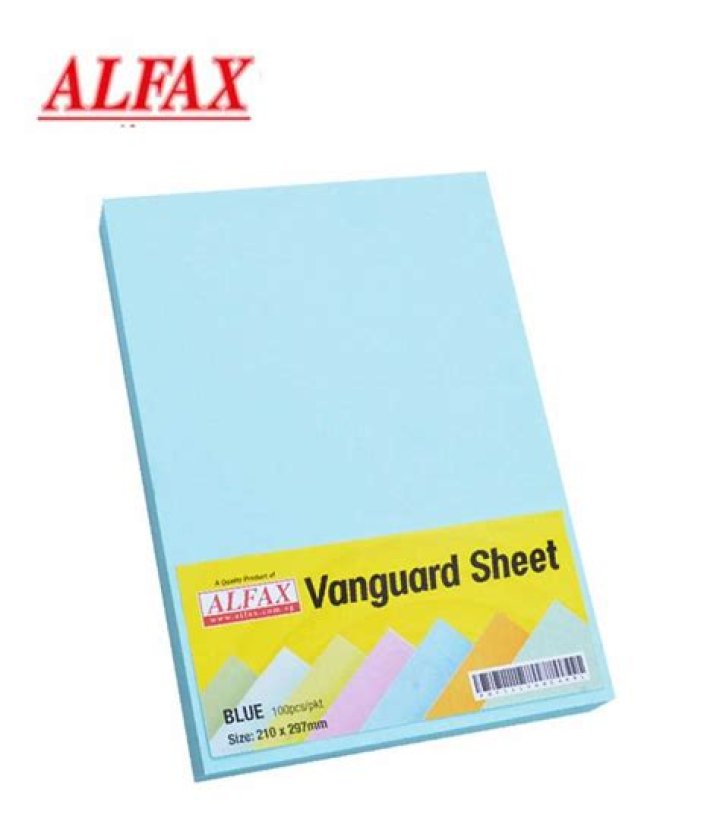 What is a vanguard sheet?