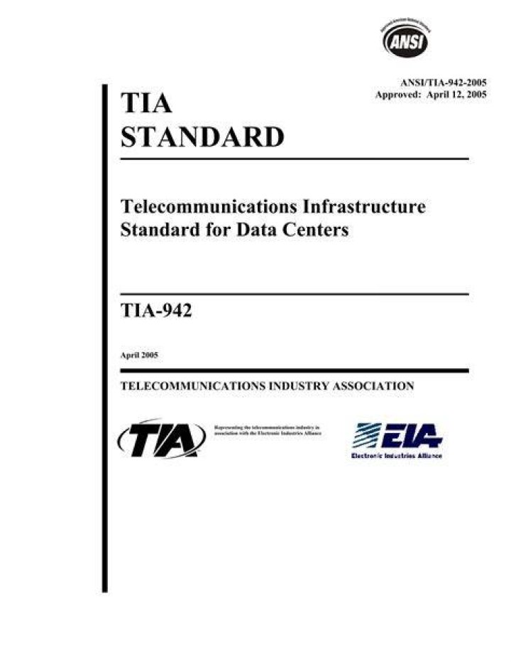 What is ANSI TIA 942 standard?