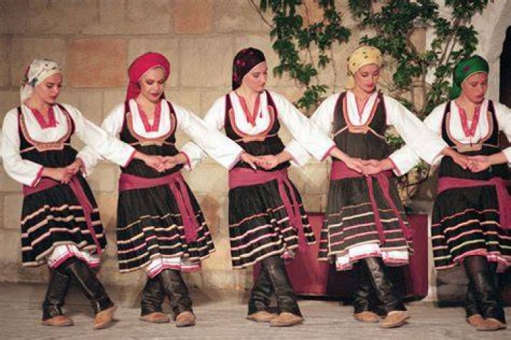 What is Greek folk dance?