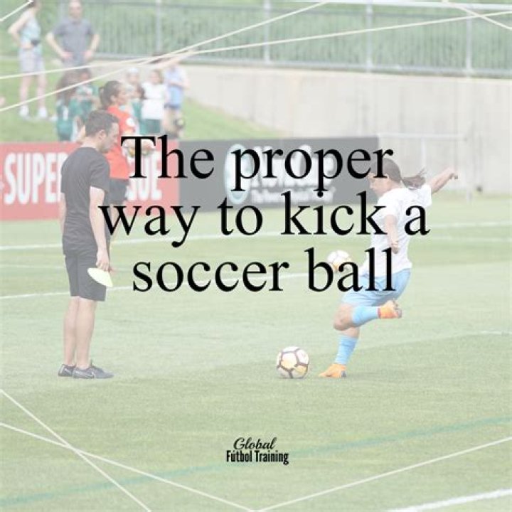 What is it called when you kick a ball?