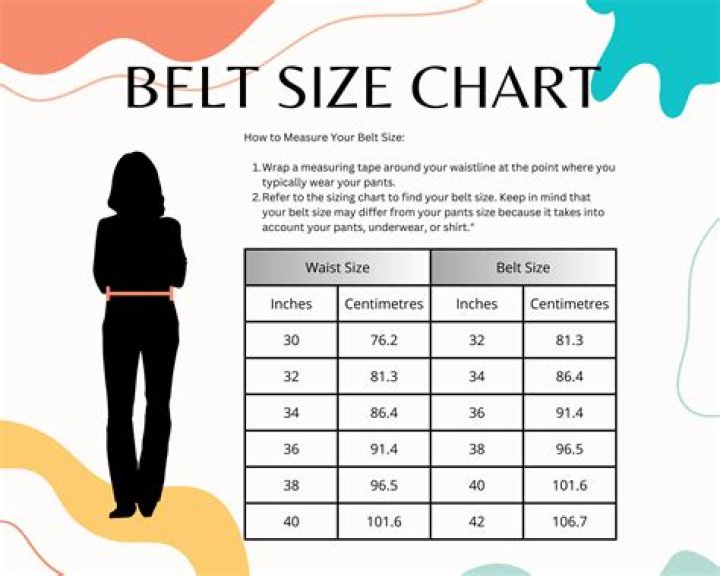 What is my belt size cm?