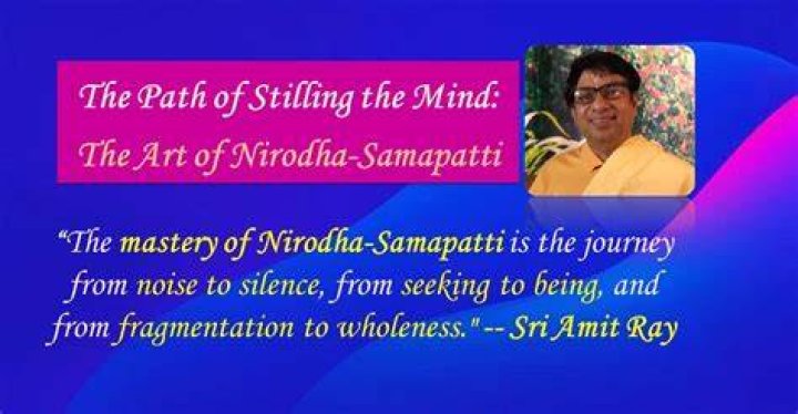 What is Nirodha Samapatti in Buddhism?