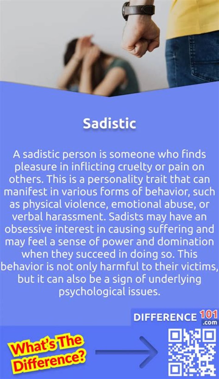 What is sadistic play?