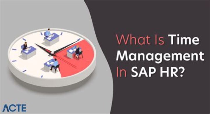 What is SAP HR Time Management?