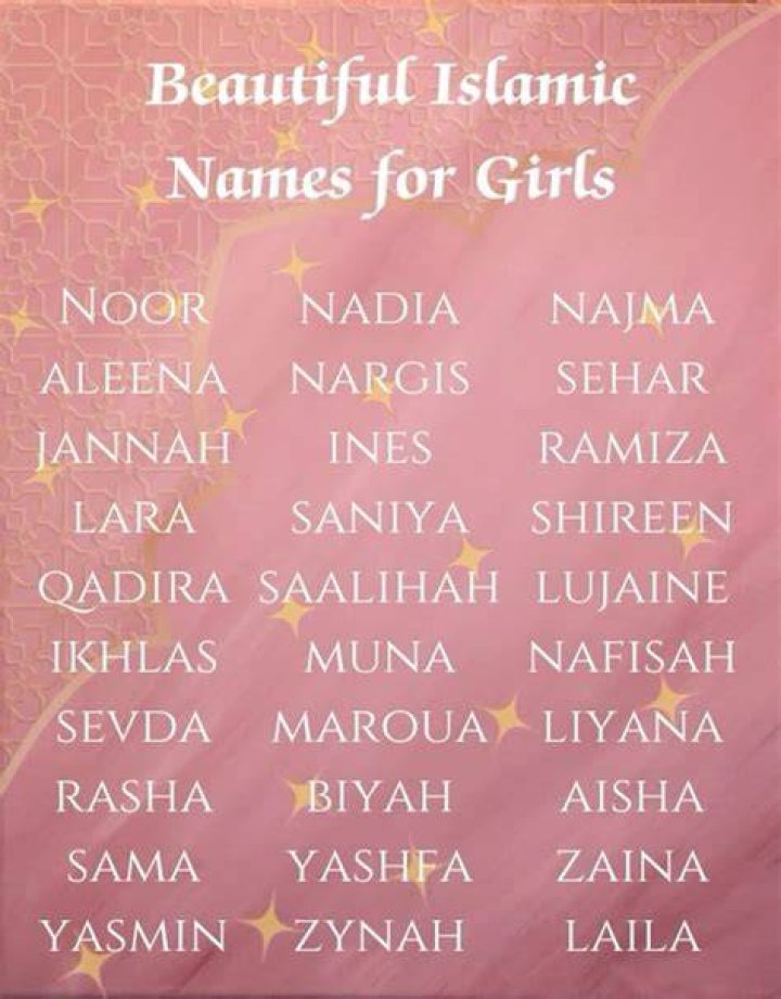 What is the best Islamic name for a girl names?