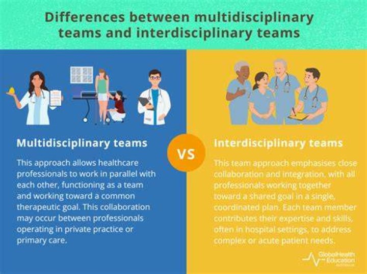 What is the definition of multidisciplinary team?
