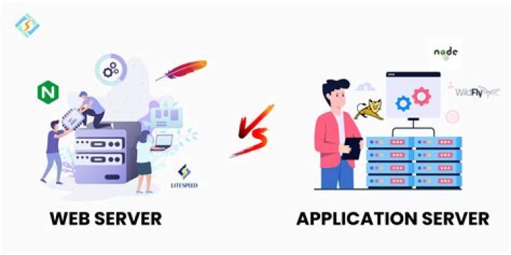 What is the difference between application server and database server?
