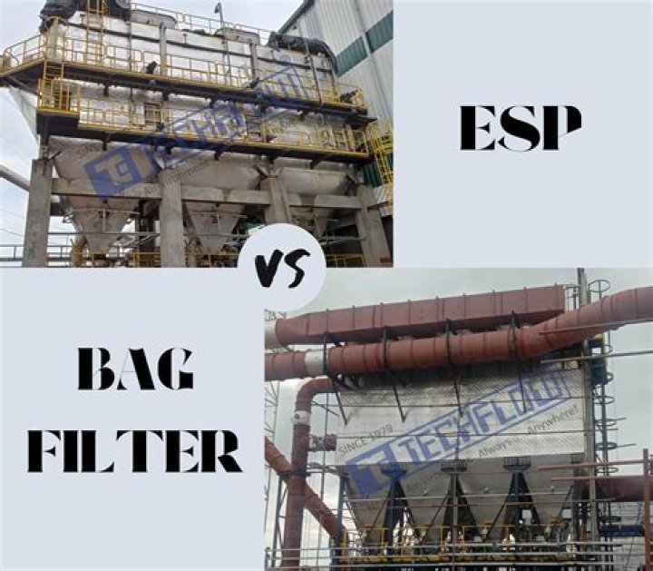 What is the difference between bag house and ESP?